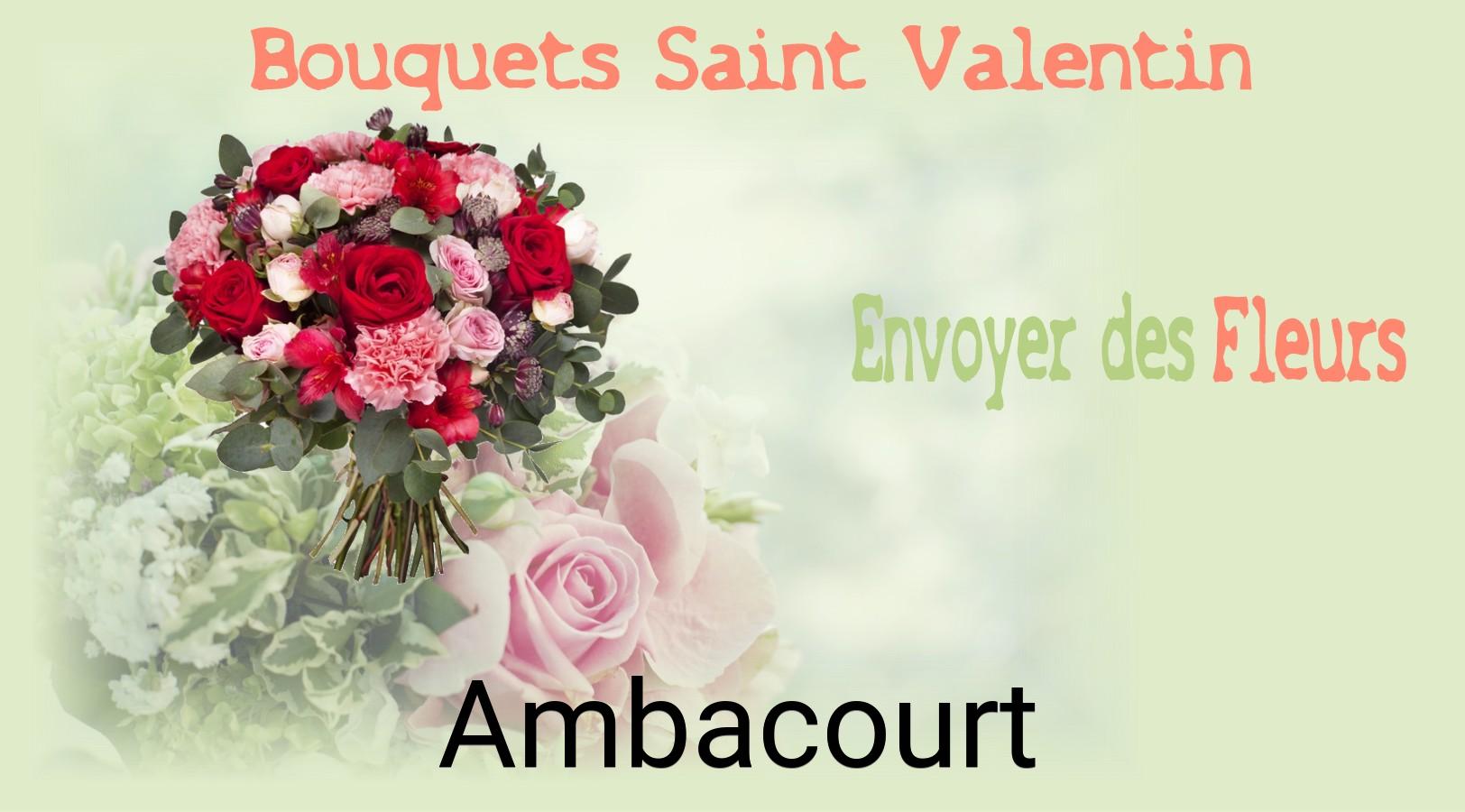 Roses de Saint-Valentin livrées à Ambacourt